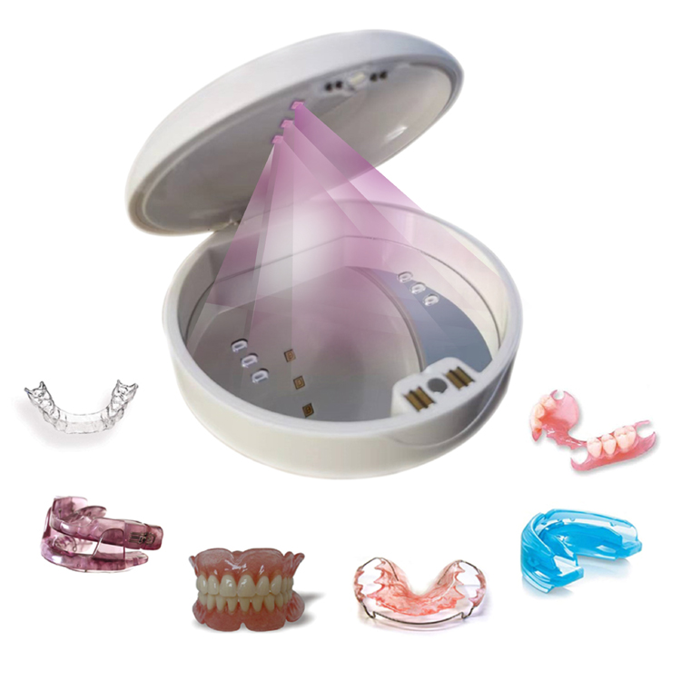 UVC紫外线牙套假牙消毒盒-2022新款