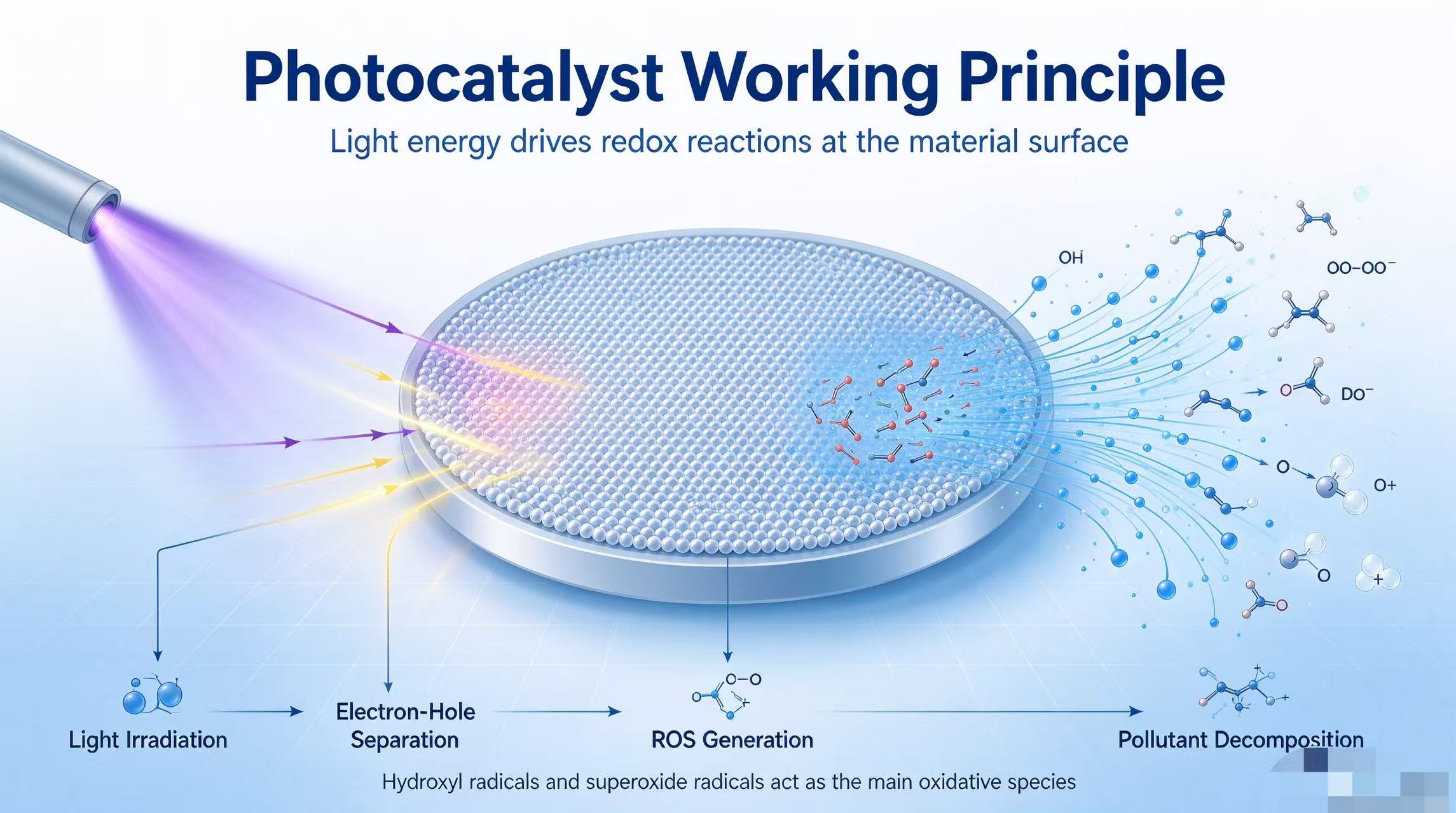 What is Photocatalyst: Principle, Materials & Practical Purification Performance