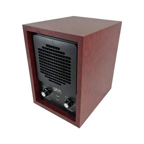 LFT-223AC cherry wood cabinet multi-function air purifier with ozone plate HEPA carbon filter RCI UVC negative ionizer
