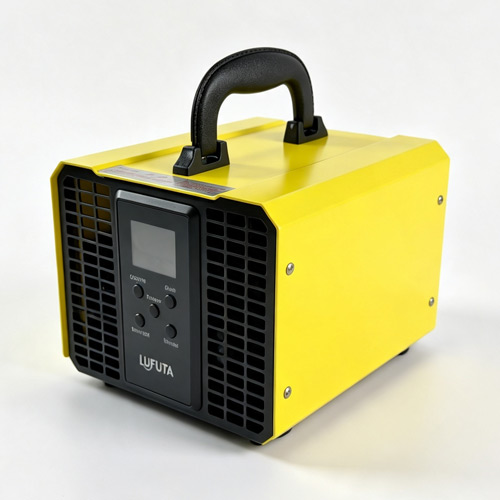 New LFT‑153LD 10G/H Digital Control Commercial Ozone Generator, LCD Display, Interval Cycle Timer, Patented Pluggable Ozone Module, 8000H Long‑Life Ozone Plate, Screw‑Free Front Panel Portable Ozone Sterilizer for Odor Removal