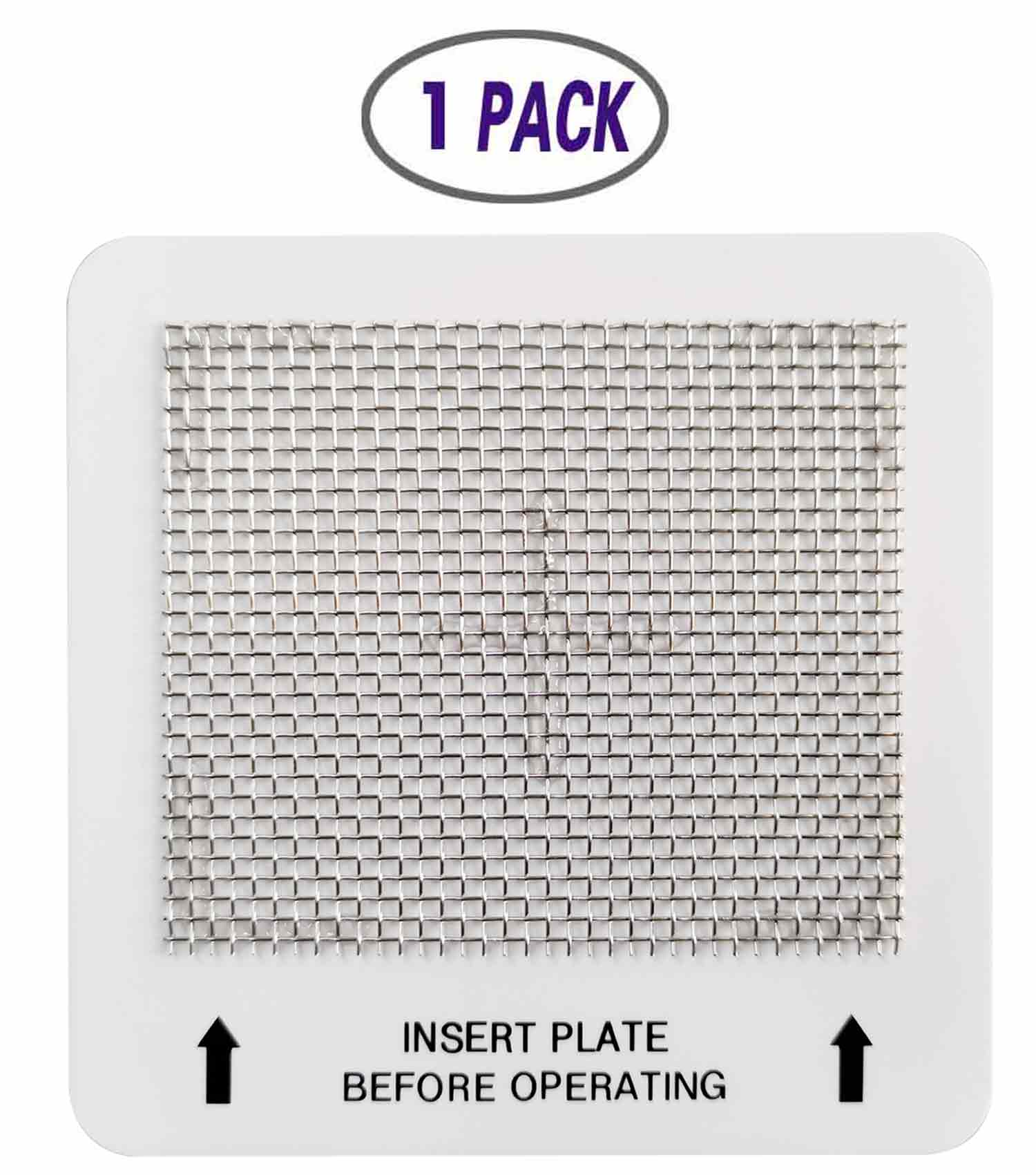 Universal Ceramic Ozone Plates for Generic Ozone Generators Washable Purification Air Purifier, 4.5" x 4.5" Inches Replacement Ozone Plates (2Pack) view 1