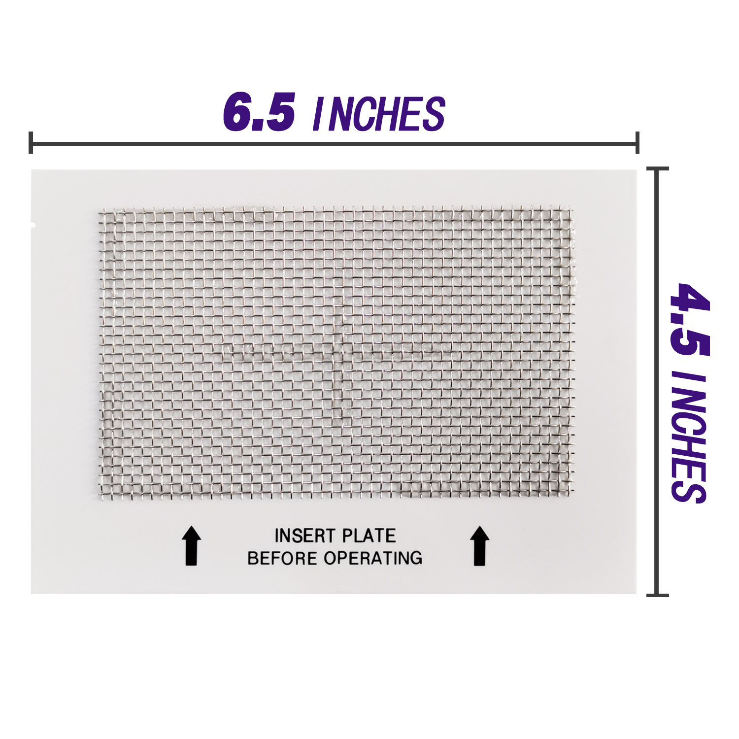 Lufutatech Ceramic ozone plate replacement 6.5X4.5" view 2