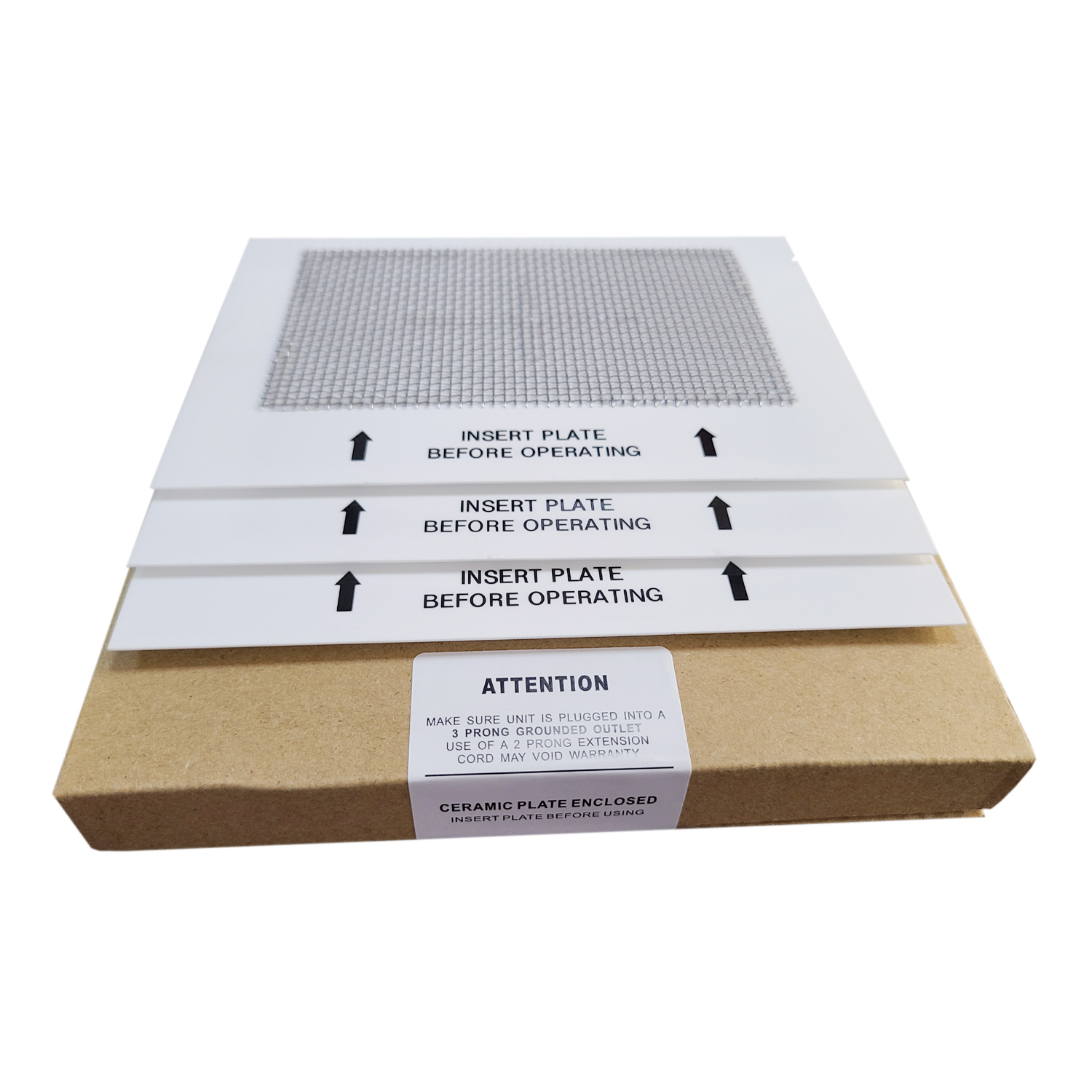 Lufutatech Ceramic ozone plate replacement 6.5X4.5" view 5
