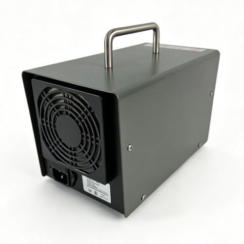 back view of  water ozone machine