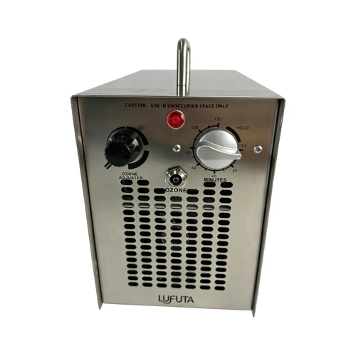 LFT‑140CS ozone machine front view,mechanical timer and adjustment knob