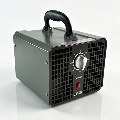 LFT‑153LK 10G/H Portable Commercial Ozonator, Compact Screw‑Free Front‑Panel Ozone Generator for Heavy‑Duty Odor Remediation view 3