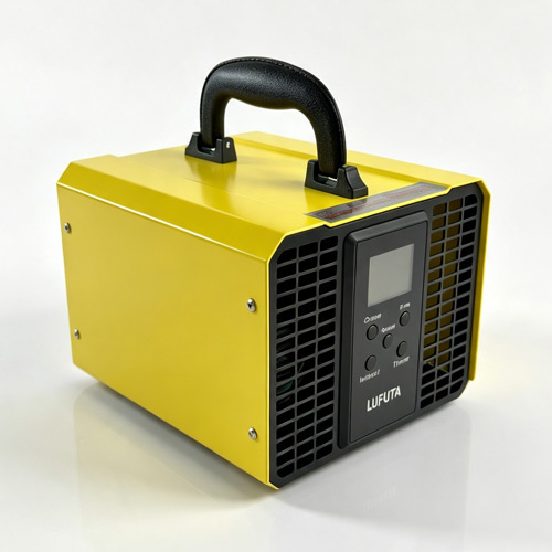 LFT-153LD digital control ozone generator front view, LCD display commercial ozone sterilizer
