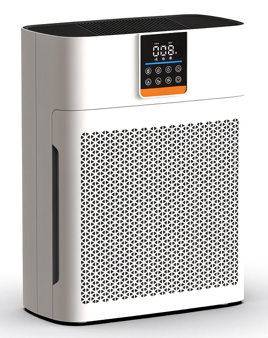 LFT-270BW  household air purifier smart control, AQI, 3-stage filtration and fragrance view 3