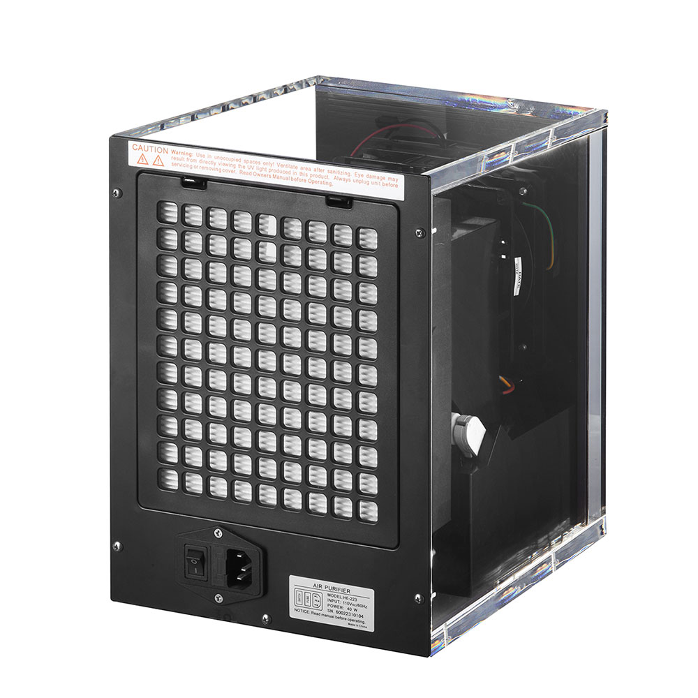 LFT 223AC acrylic cabinet household air purifier