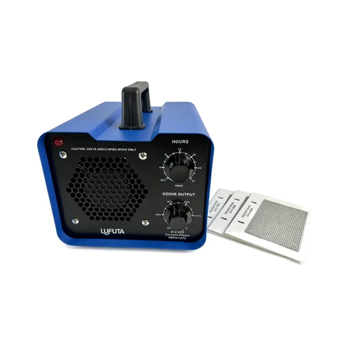 LFT-110HU classic ozone generator with 6.5x4.5" ozone plates 3P Compact ozone machine with HEPA filter LUFUTATECH view 6