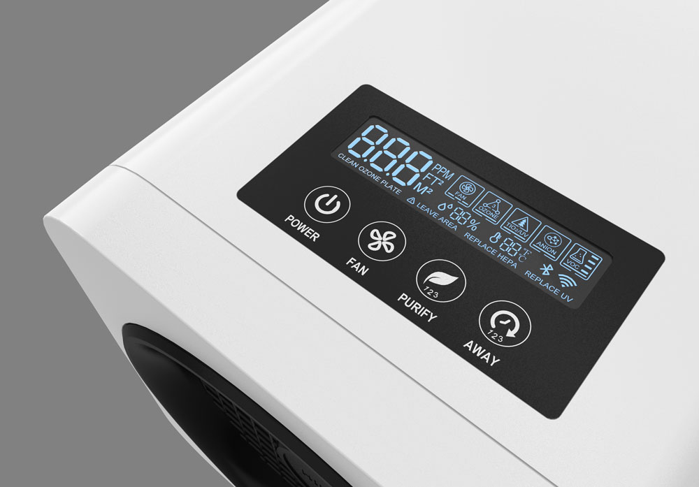 LFT-262BW Household Desktop Air Purifier view 11