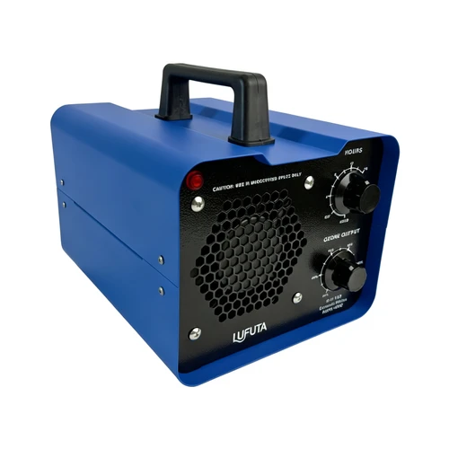 LFT-110HU classic ozone generator with 6.5x4.5" ozone plates 3P Compact ozone machine with HEPA filter LUFUTATECH view 5